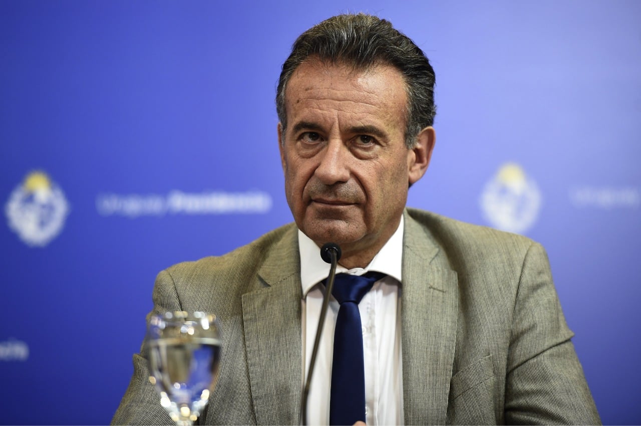 El ministro de Salud, Daniel Salinas. 