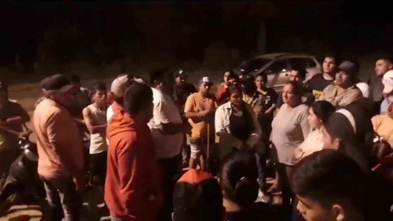 Toma en Joaquín V. González