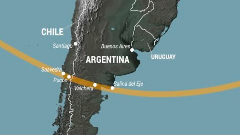 El eclipse solar se puede ver a través de YouTube.