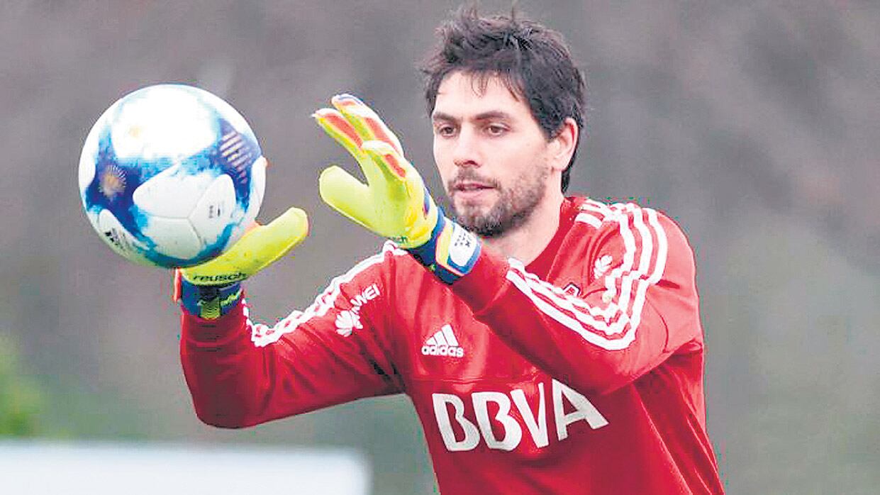 Germán Lux, arquero titular de River.