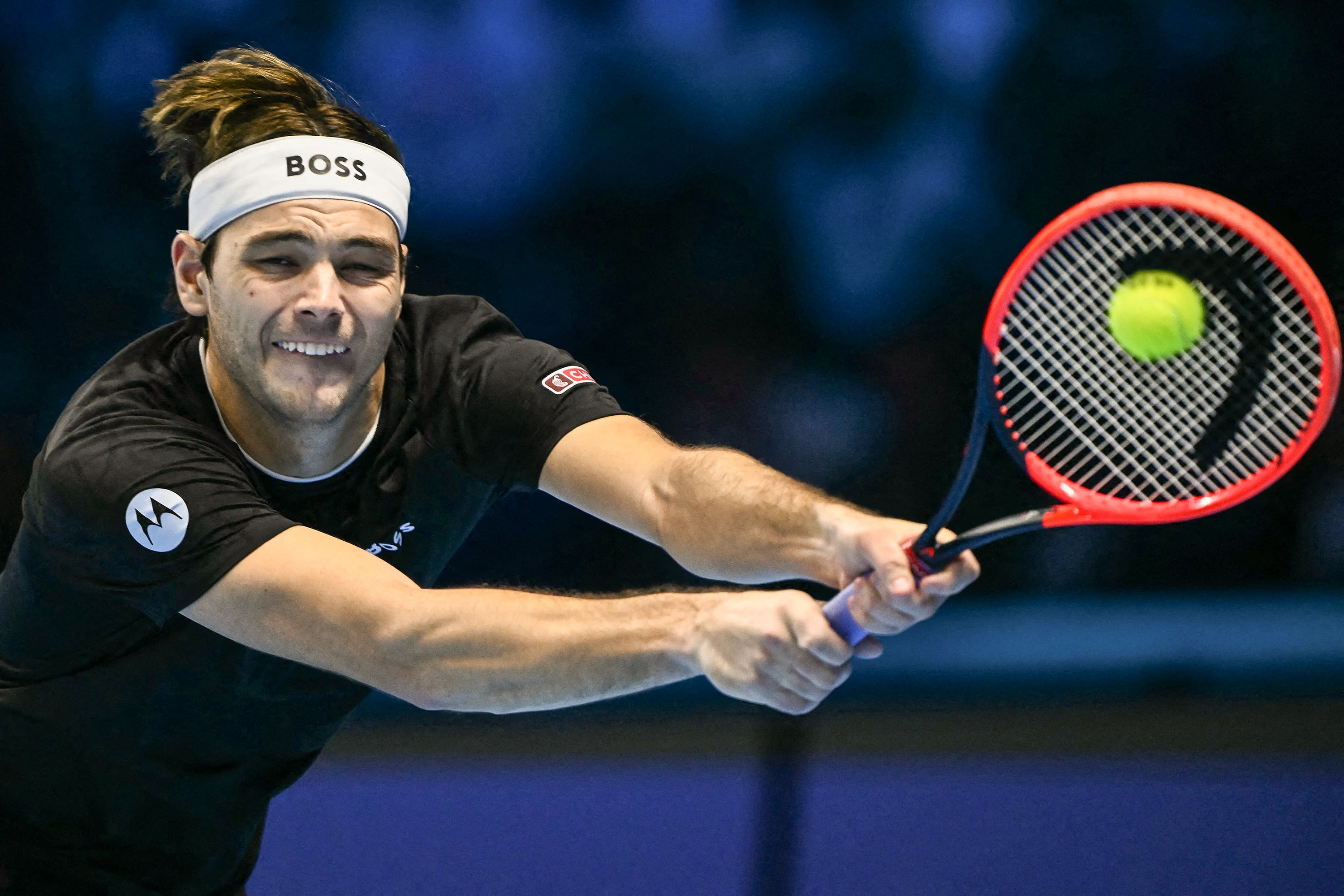 Taylor Fritz ganó un partidazo ante el favorito alemán Zverev