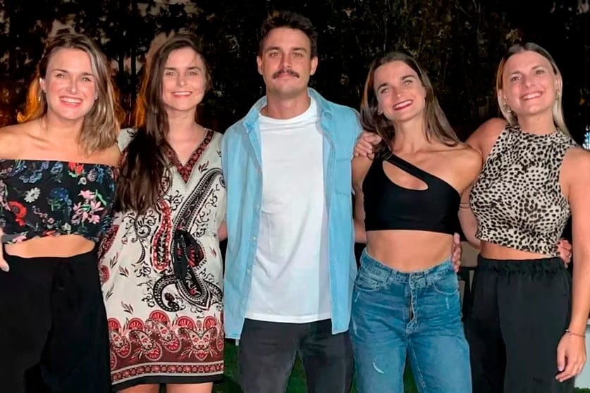 Los hermanos Riganti tienen hoy 31 años. 