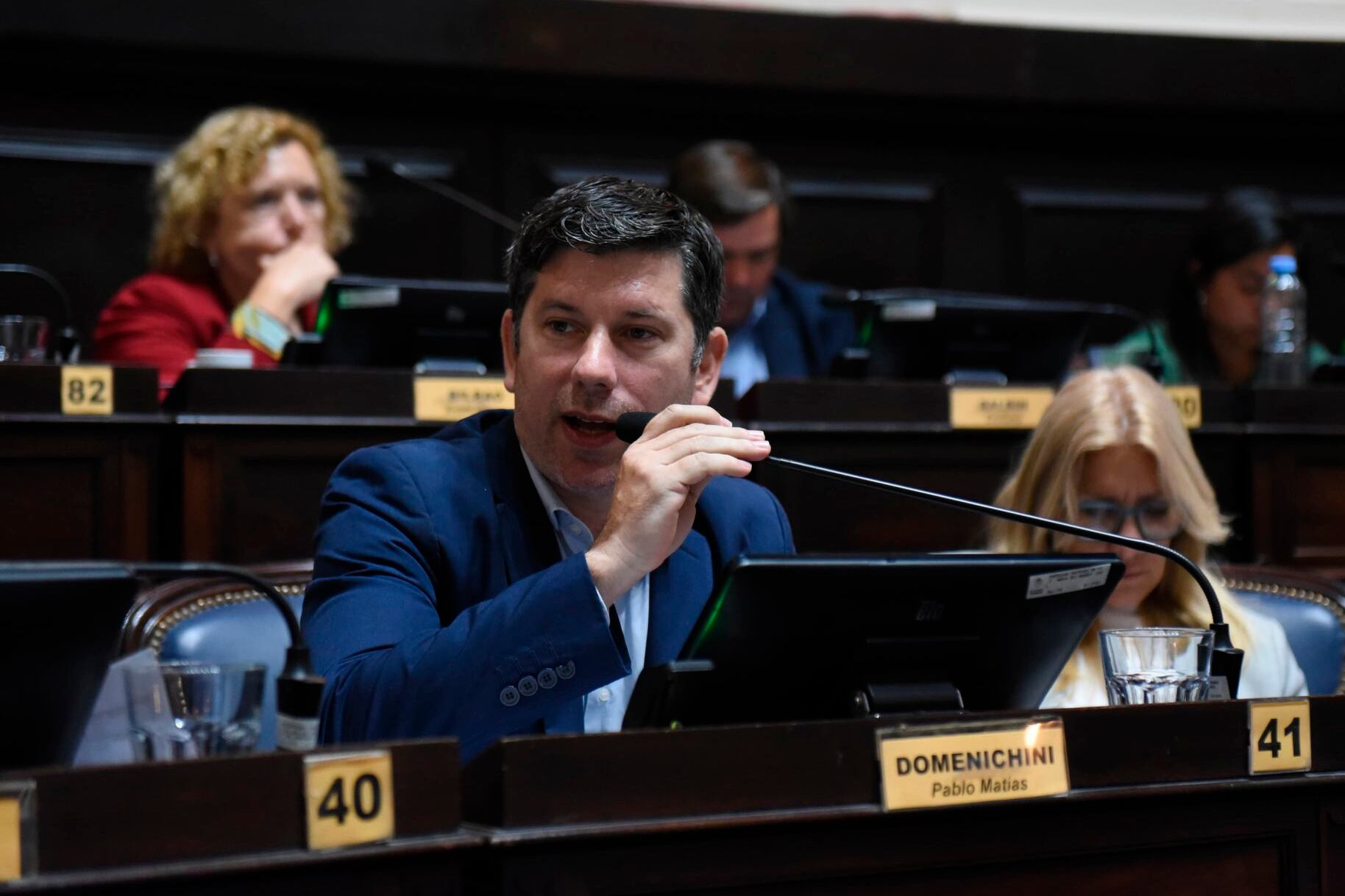 Pablo Domenichini, legislador provincial.