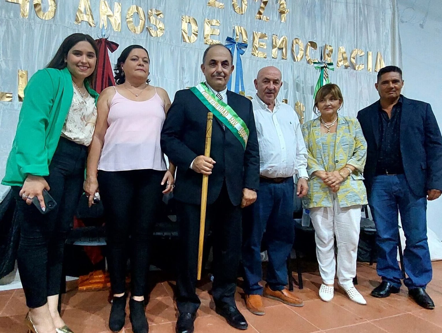 Gerala, en asunción de su último mandato