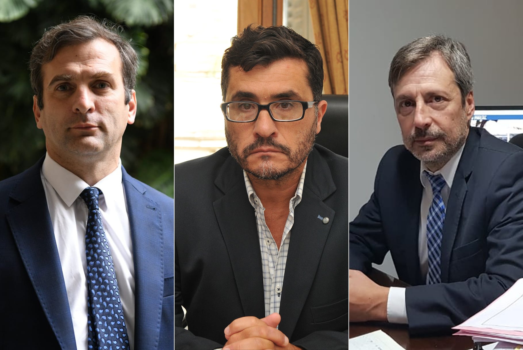 Fiscales Argibay Molina, Rodriguez y Salum, a cargo de la causa.