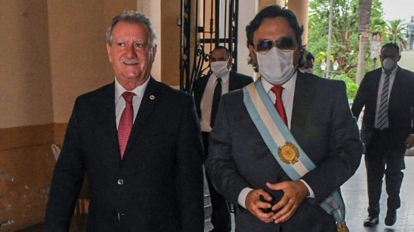 Antonio Marocco y Gustavo Sáenz