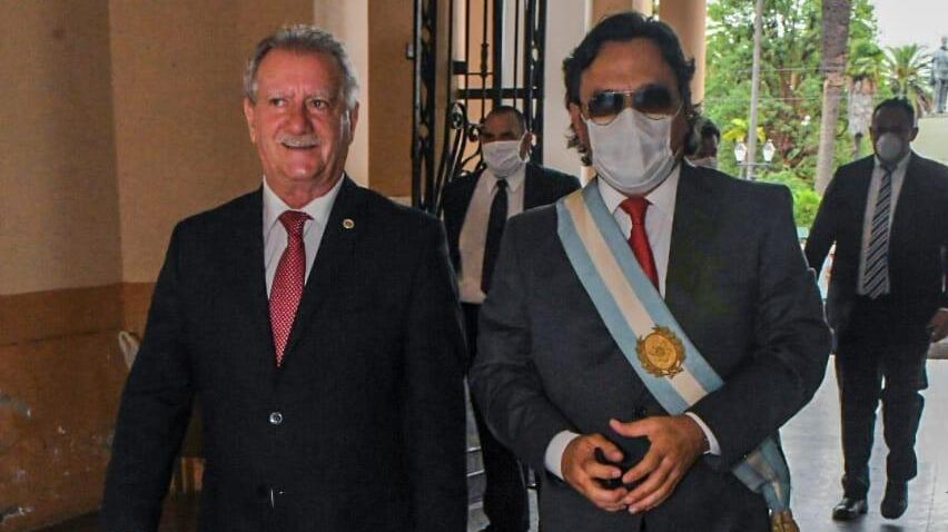 Antonio Marocco y Gustavo Sáenz