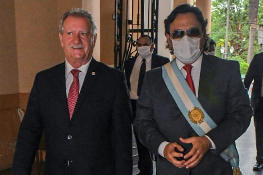 Antonio Marocco y Gustavo Sáenz