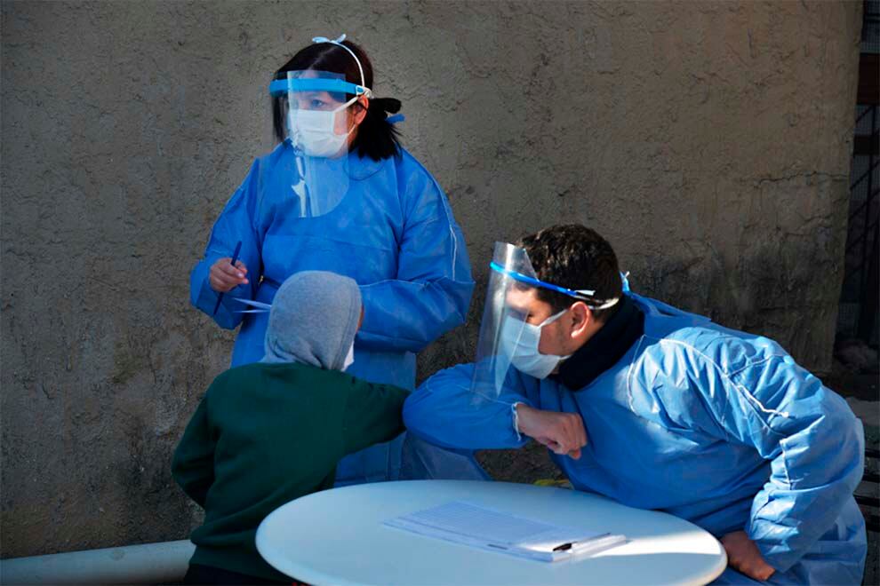 El viernes por la mañana se lanzó el operativo DetectAr en el centro de la localidad bonaerense de Quilmes, a raíz de la masiva concurrencia al centro comercial ante la próximidad del Día del padre.