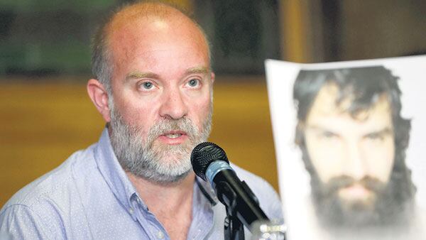 Sergio Maldonado, hermano de Santiago, denunció ayer ante los camaristas que recibió amenazas de muerte.