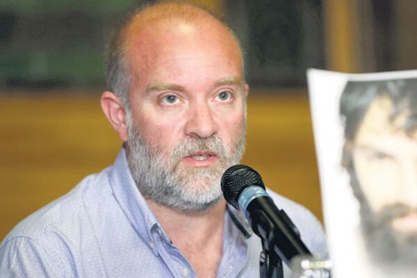 Sergio Maldonado, hermano de Santiago, denunció ayer ante los camaristas que recibió amenazas de muerte.