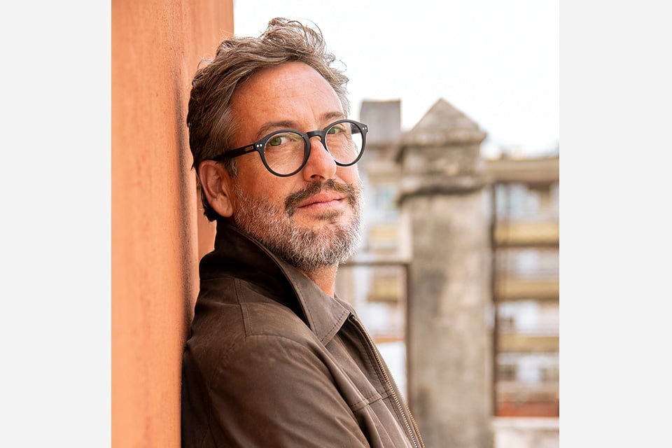 El autor Gustavo Trangoni.