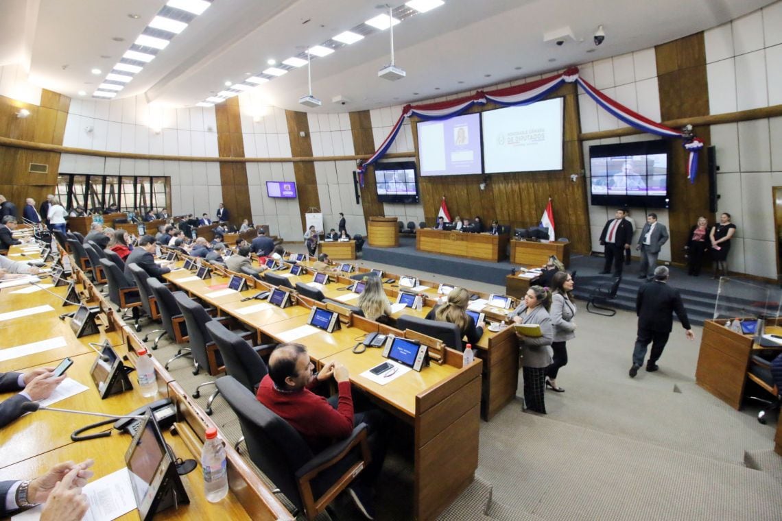 Sesión sobre el juicio político a la fiscal general / Cámara de Diputados de Paraguay