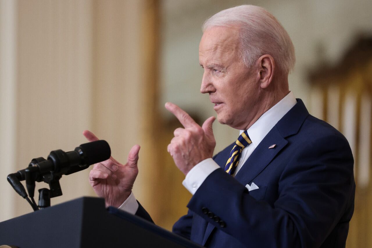 Biden amenazó con una "respuesta severa" si Rusia ataca a Ucrania.