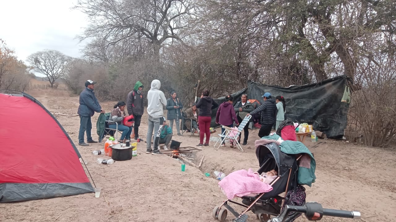 Familias que acamparon esta semana 