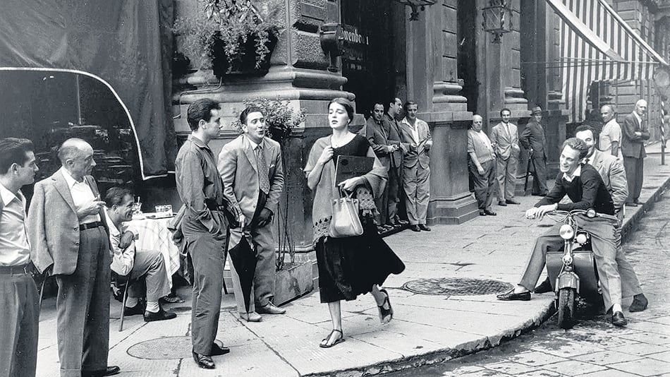 “Chica americana” de la fotógrafa Ruth Orkin