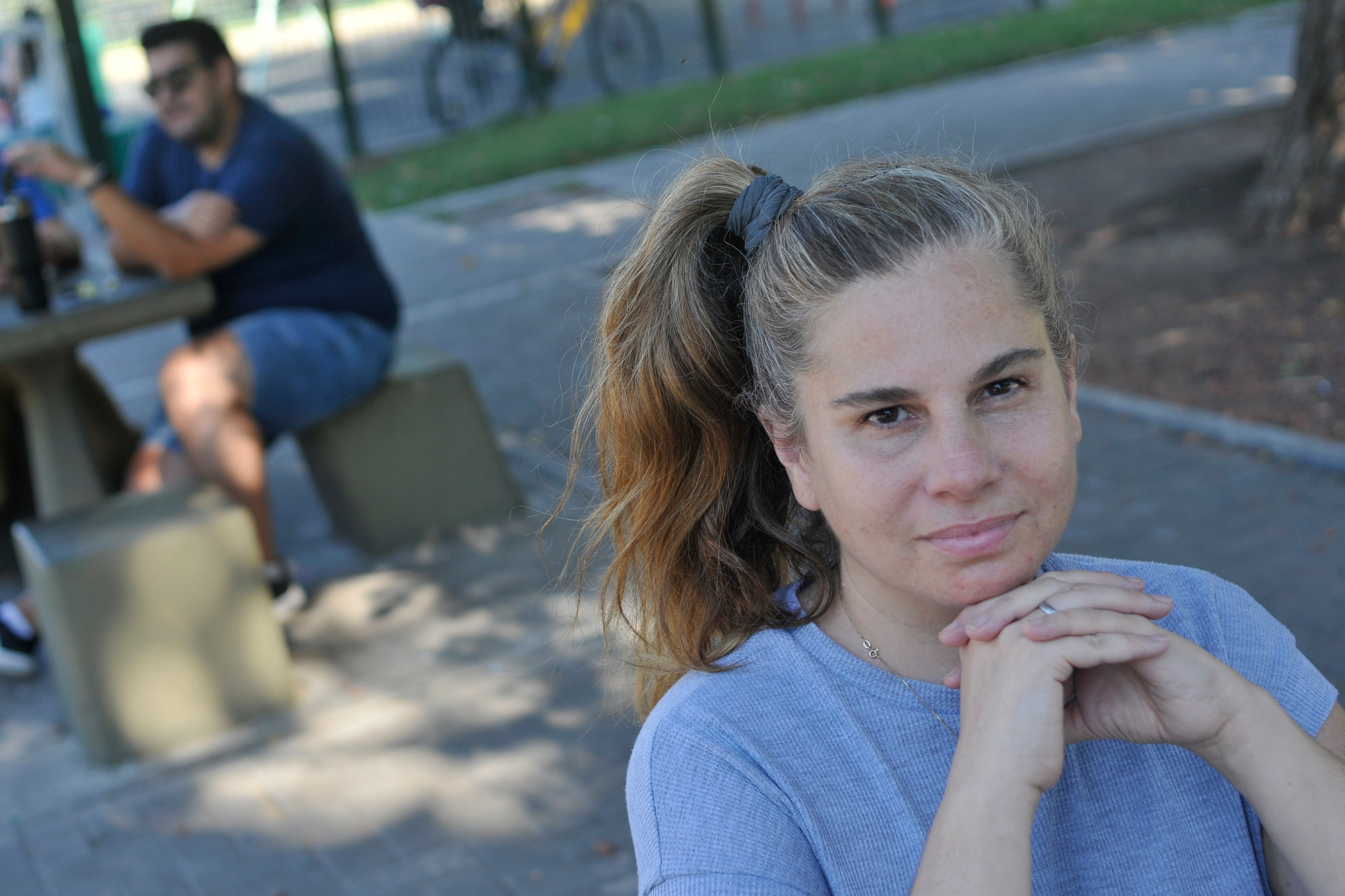 "De noche soy productiva y pienso con más lucidez", dice Flor Monfort.