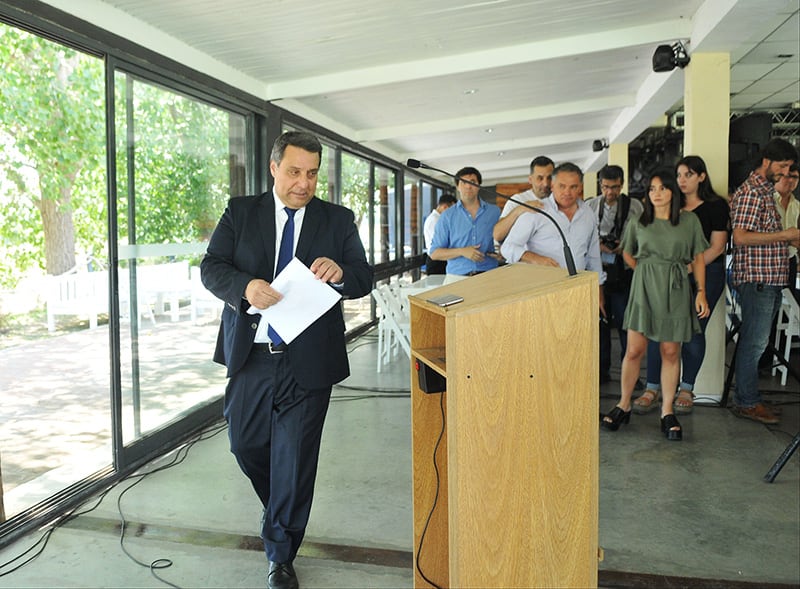Leonardo Ricciardino fue el encargado del anuncio como nuevo vocero de la Casa Gris.