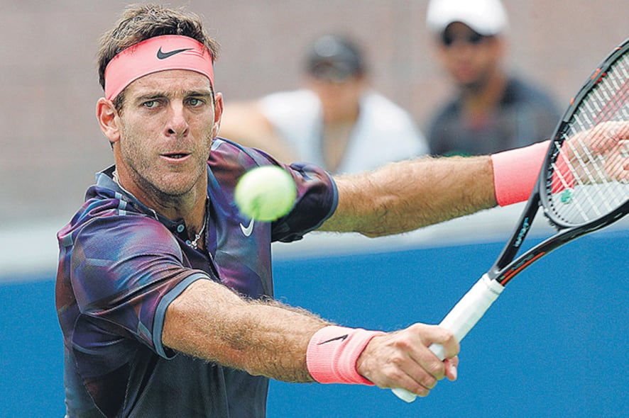 Del Potro se impuso con parciales de 6-3, 6-3, 6-4 ante un rival que no lo inquietó.