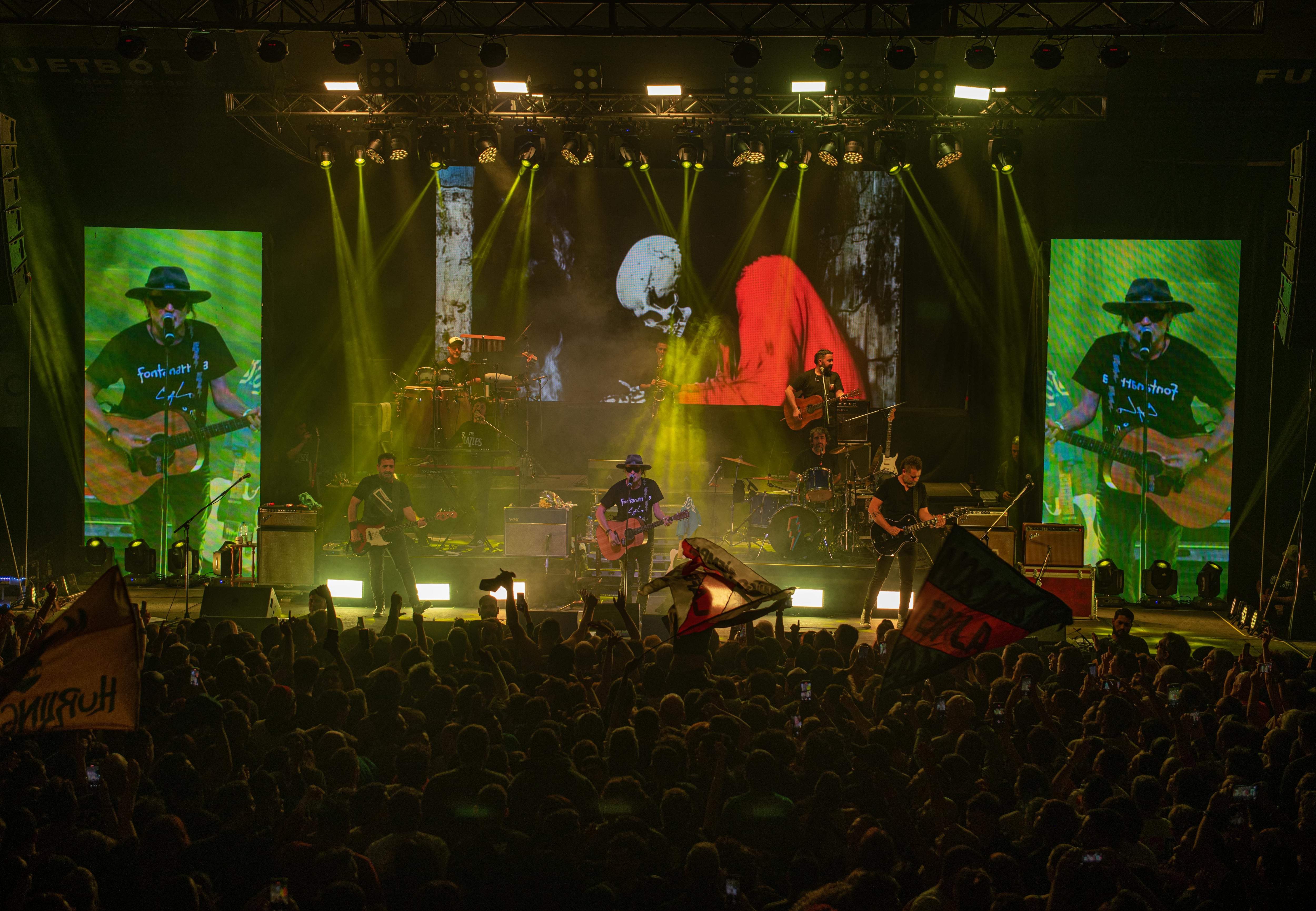 Los rockeros de La Matanza tocan el sábado en Obras, y los californianos harán un Movistar Arena el jueves, junto a Femi