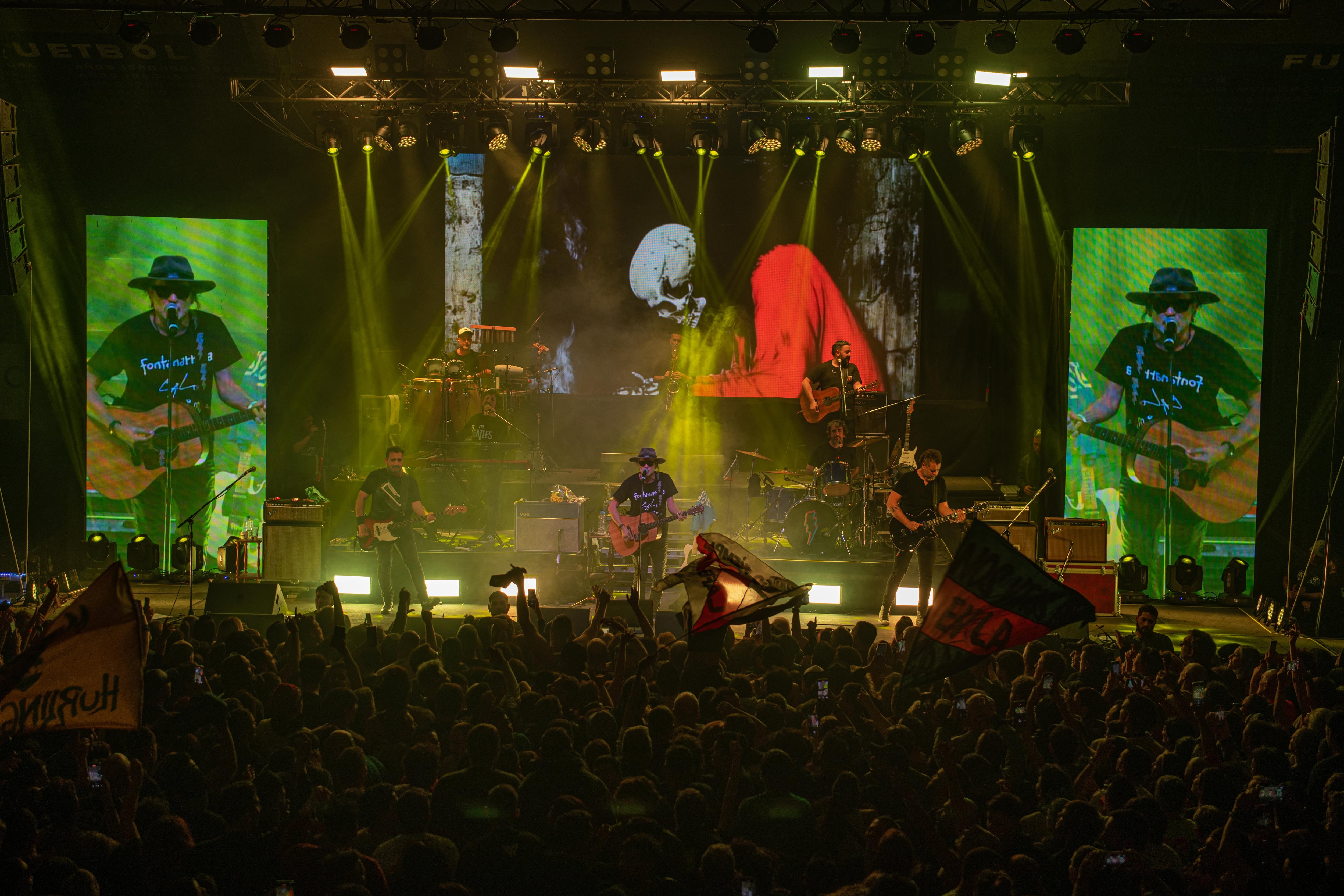 Los rockeros de La Matanza tocan el sábado en Obras, y los californianos harán un Movistar Arena el jueves, junto a Femi