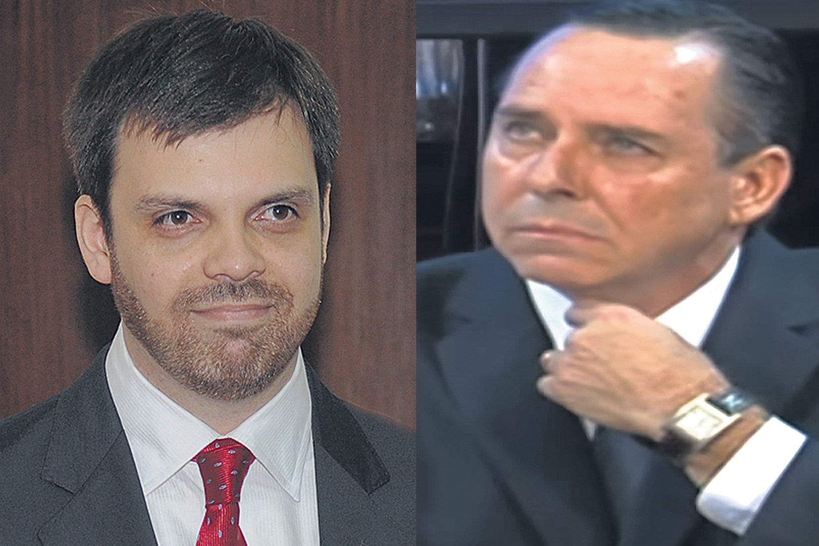 Fernando Poviña y Esteban Hansen, quien lo reemplazará como subrogante en el juzgado federal de Jujuy.