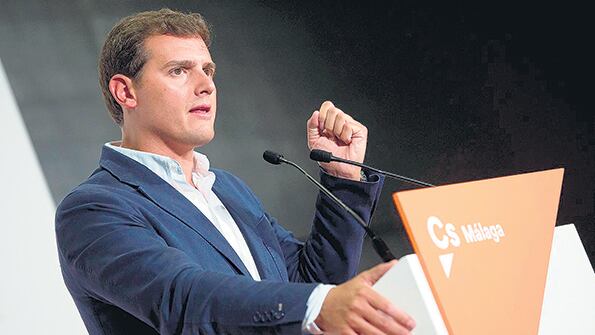 Albert Rivera, fundador de Ciudadanos, cada vez más hacia la derecha.