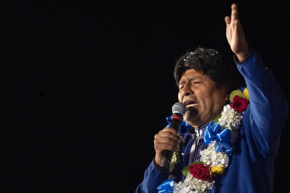 El presidente boliviano va por su cuarto mandato