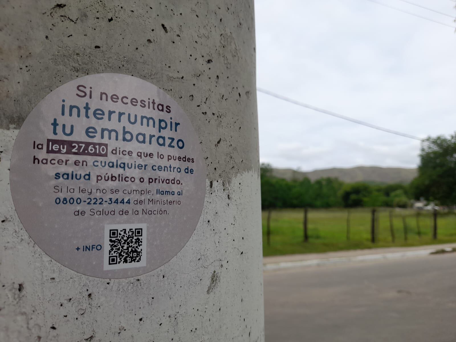 La ley dice en la localidad de Balcozna, Catamarca.