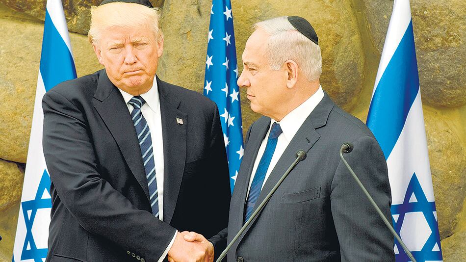 Trump con Netanyahu en mayo pasado, durante la visita al Museo Yad Vashem en Jerusalén.