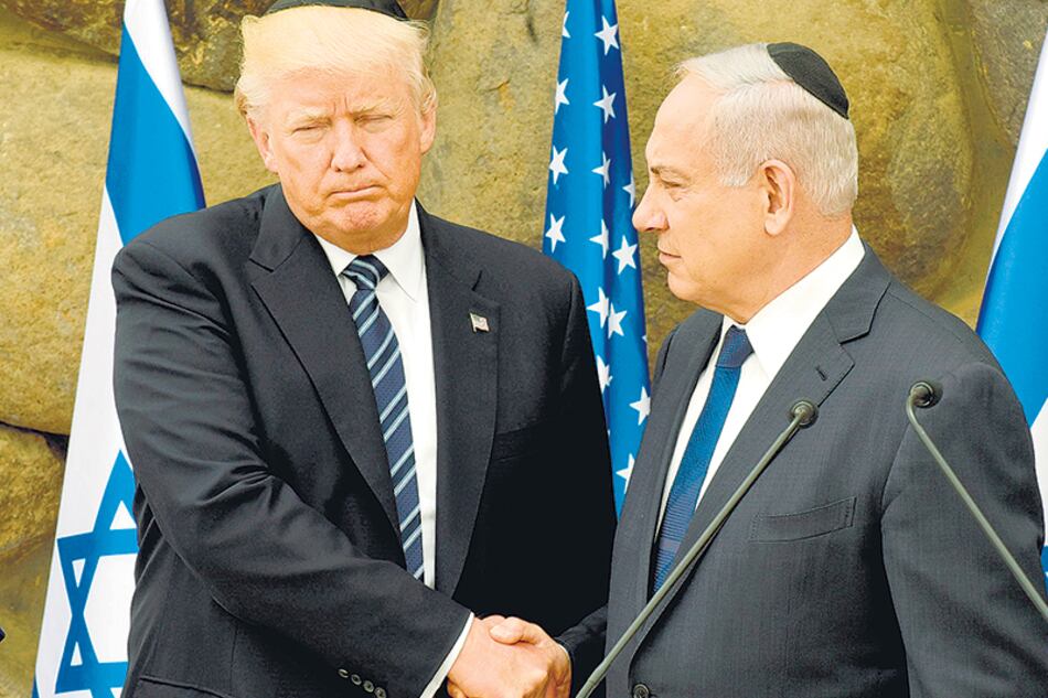 Trump con Netanyahu en mayo pasado, durante la visita al Museo Yad Vashem en Jerusalén.