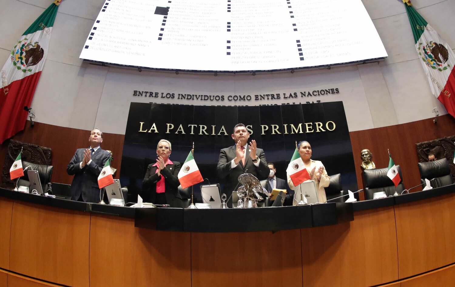 Sesión de la Cámara de Senadores / Comunicación Social del Senado de México  