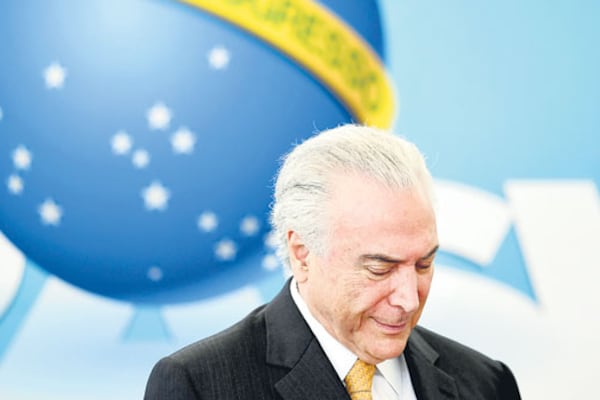 La impopularidad de Temer parece haber llevado el país a una crisis de gobernabilidad.