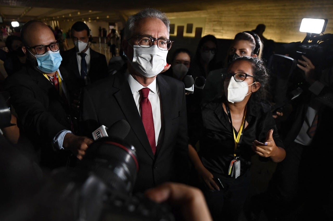 Renán Calheiros, presidente de la comisión investigadora del Senado