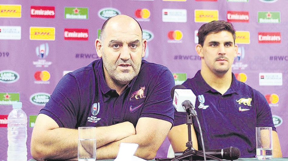 Mario Ledesma, seleccionador de Los Pumas. 