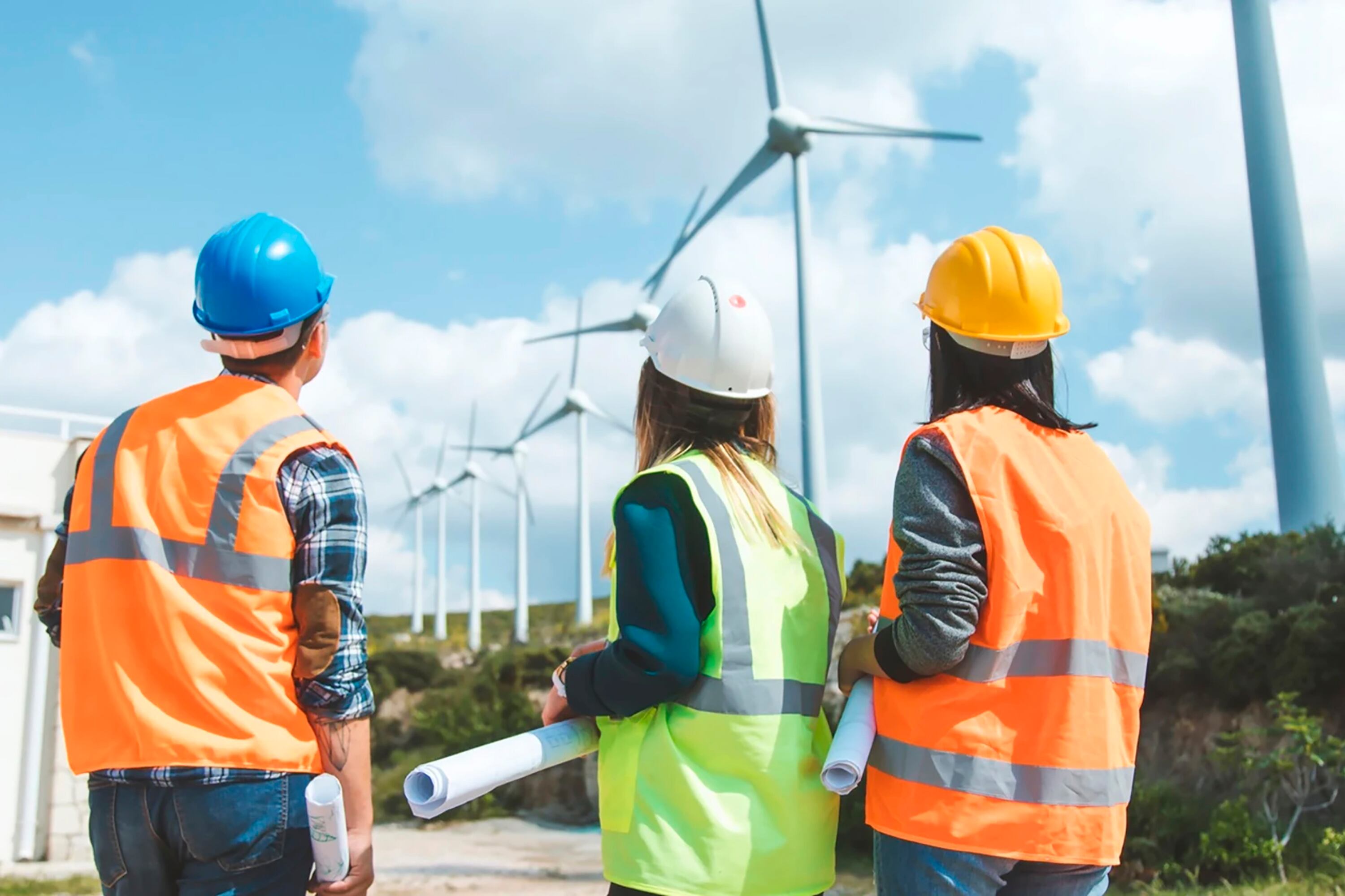 El sector de las energías renovables es un factor de atracción para jóvenes ingenieros.