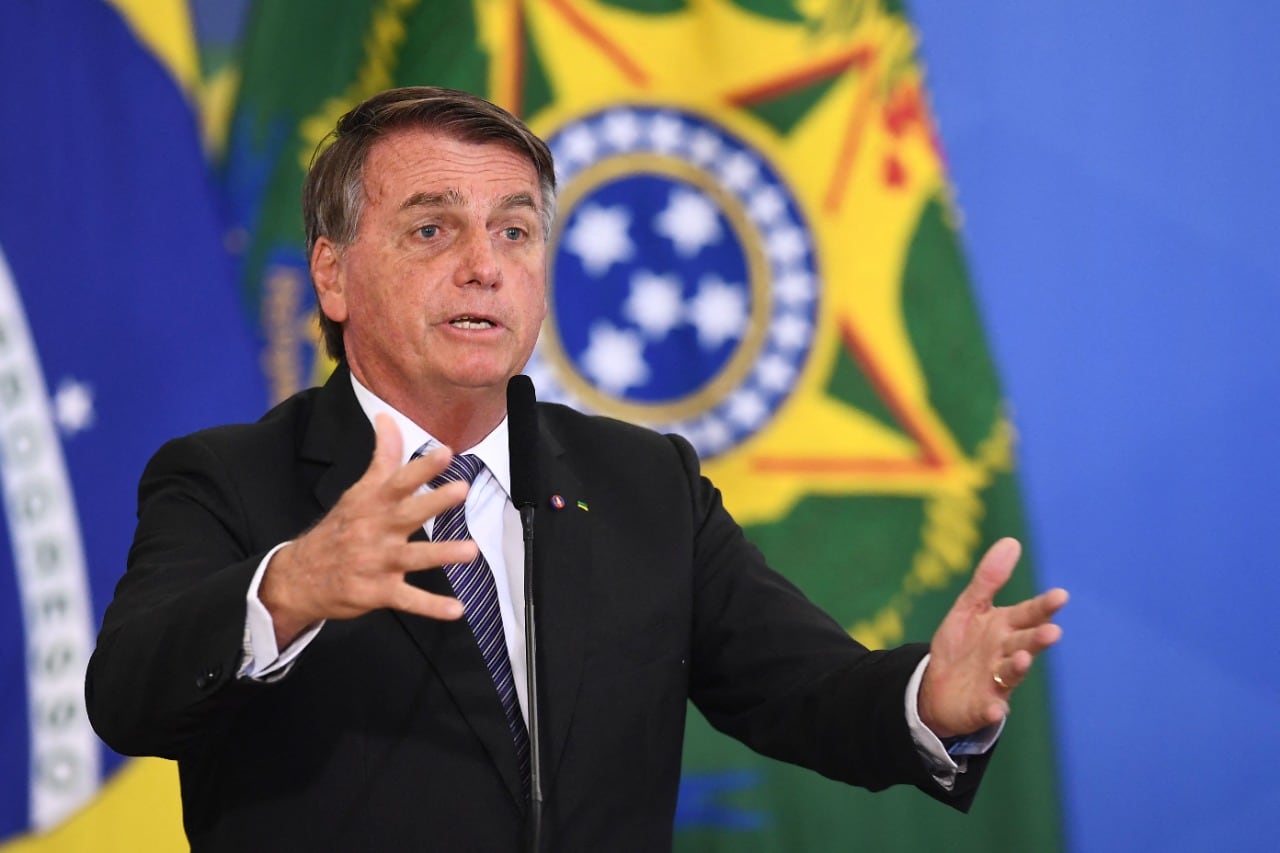 Jair Bolsonaro quiere ser reelecto este año.