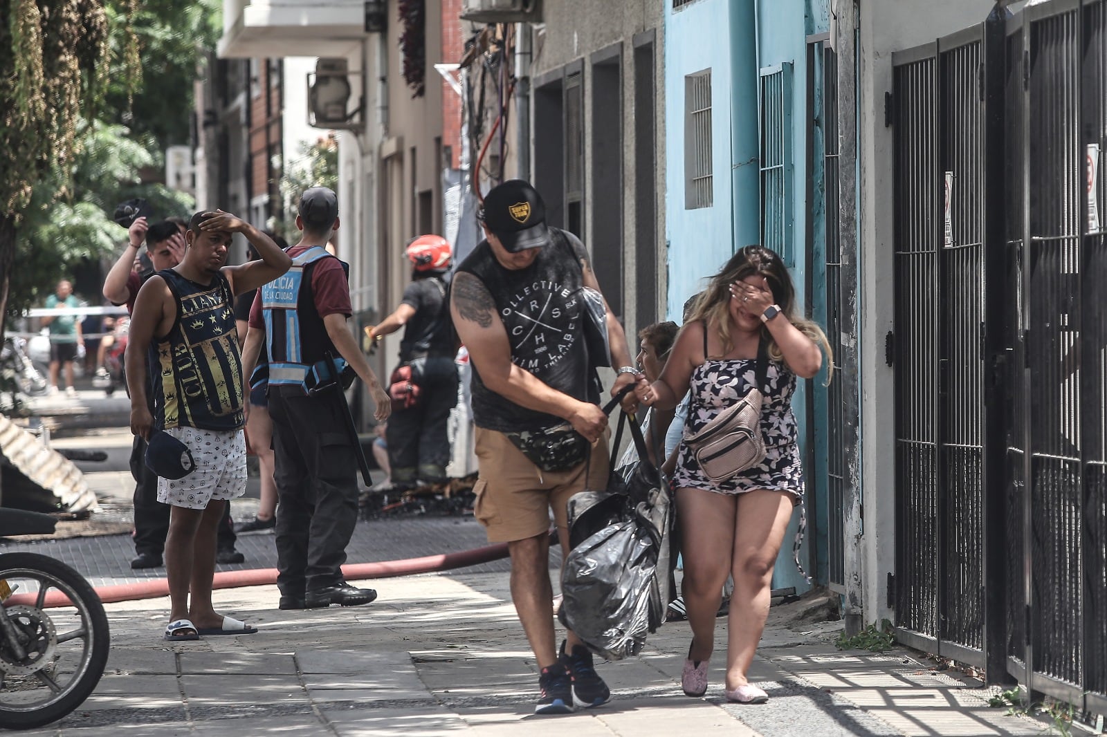 La desesperación de los que lo perdieron todo.