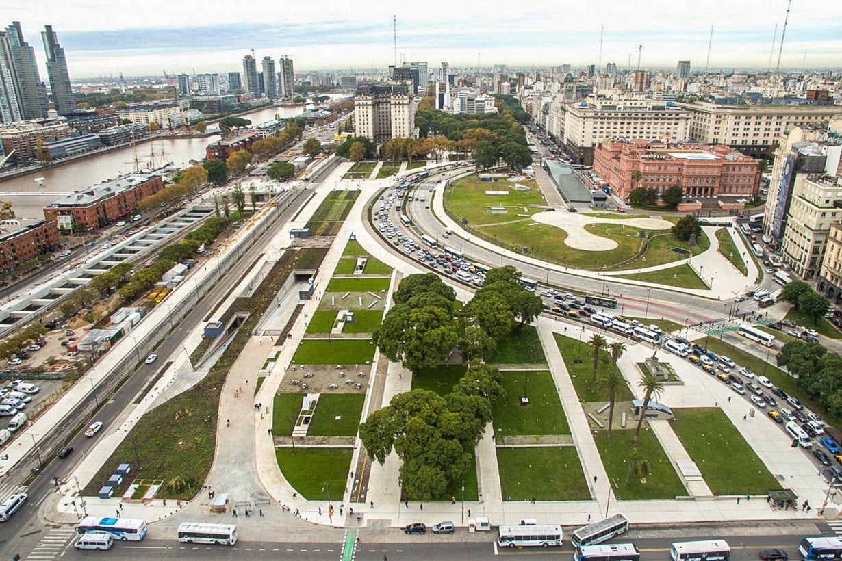 La OA detectó subvaluación en inmuebles transferidos a CABA por el Paseo del Bajo.