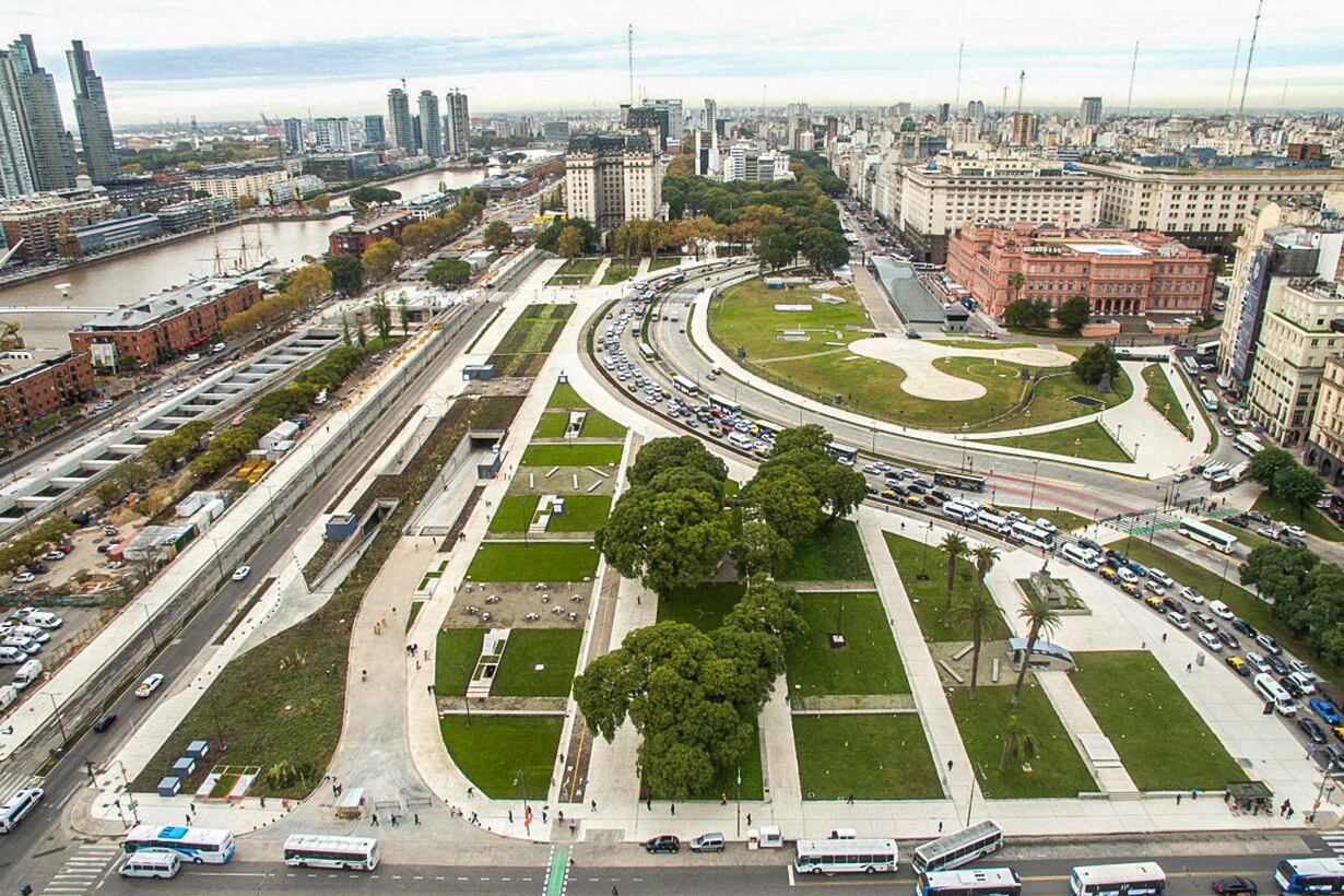 La OA detectó subvaluación en inmuebles transferidos a CABA por el Paseo del Bajo.