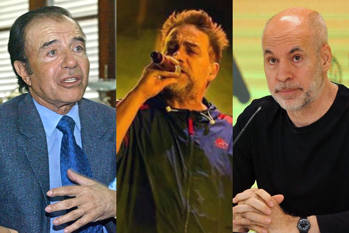 Menem y Larreta, unidos por una canción emblemática de los 90.