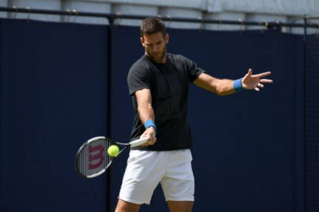 Del Potro quiere volver a entrenarse al máximo nivel, para pensar en un posible retorno.