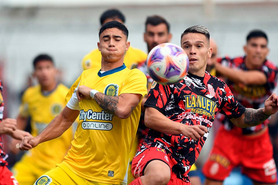 Giaccone generó la única ofensiva canaya a partir de una corrida. 