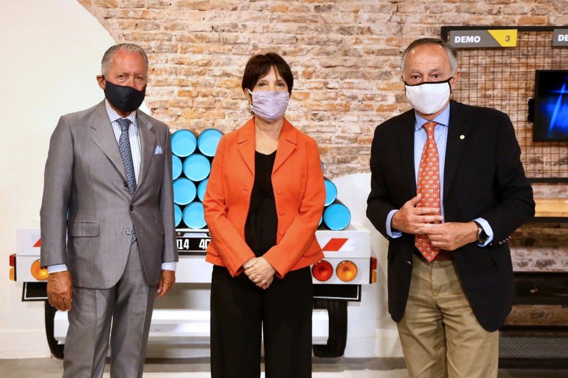 Funes de Rioja, Marcó del Pont y Acevedo en la Convención Industrial de la UIA