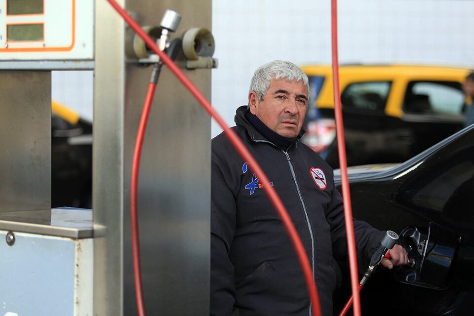 Los taxistas de Rosario también se vieron perjudicados por el corte del GNC