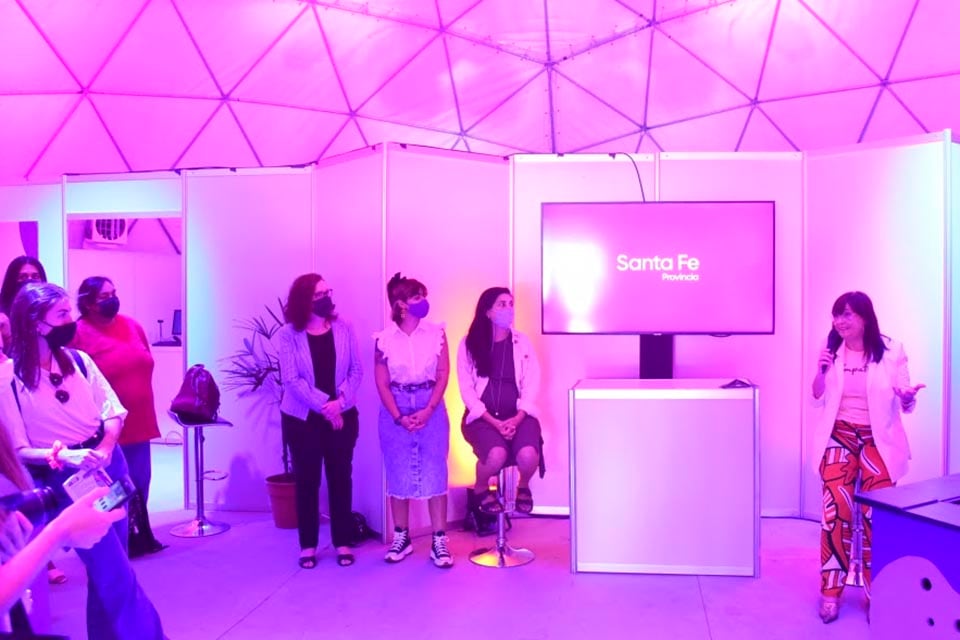 El Domo Micaela está en el Parque a la Bandera.