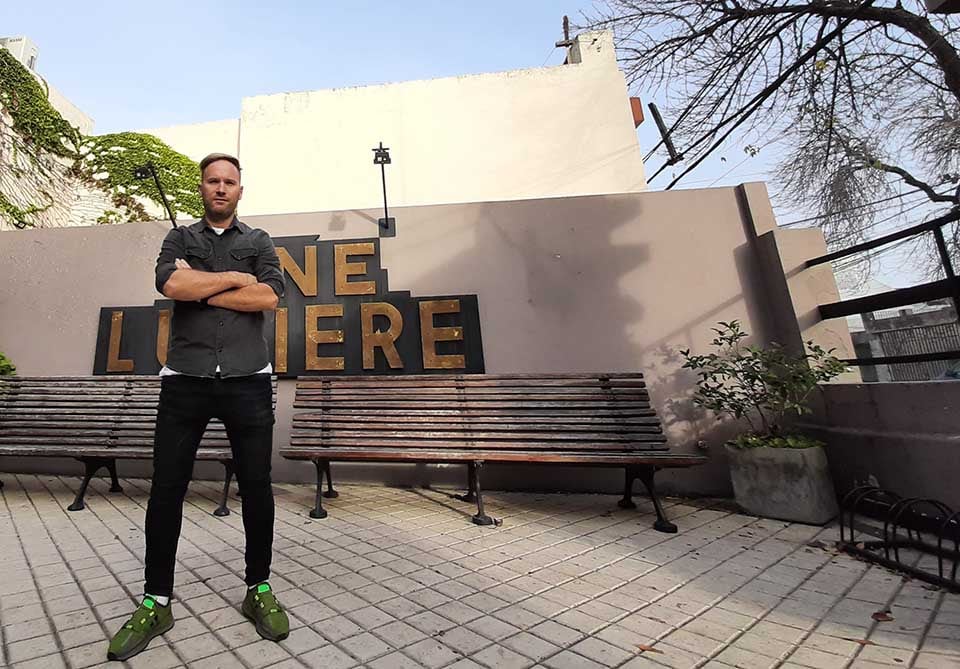 Mauro Boggino, flamante Coordinador del Centro Cultural Cine Lumière.
