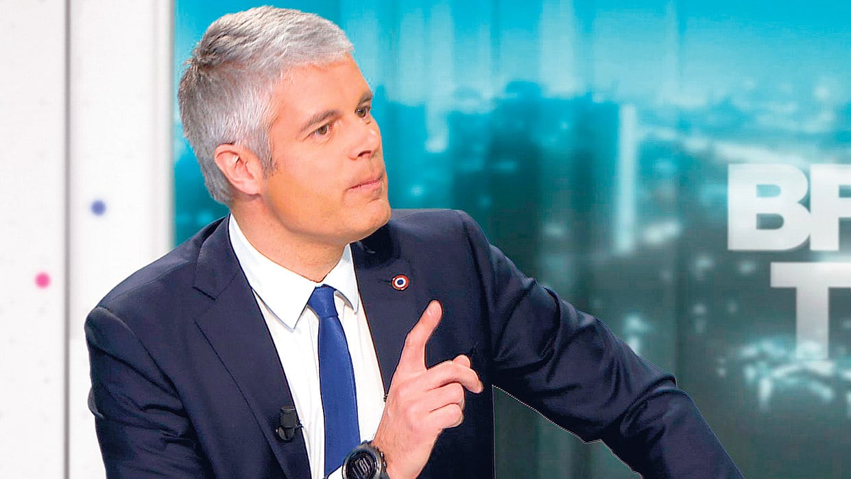Laurent Wauquiez rompió en Francia el muro de la “palabra política decente” .