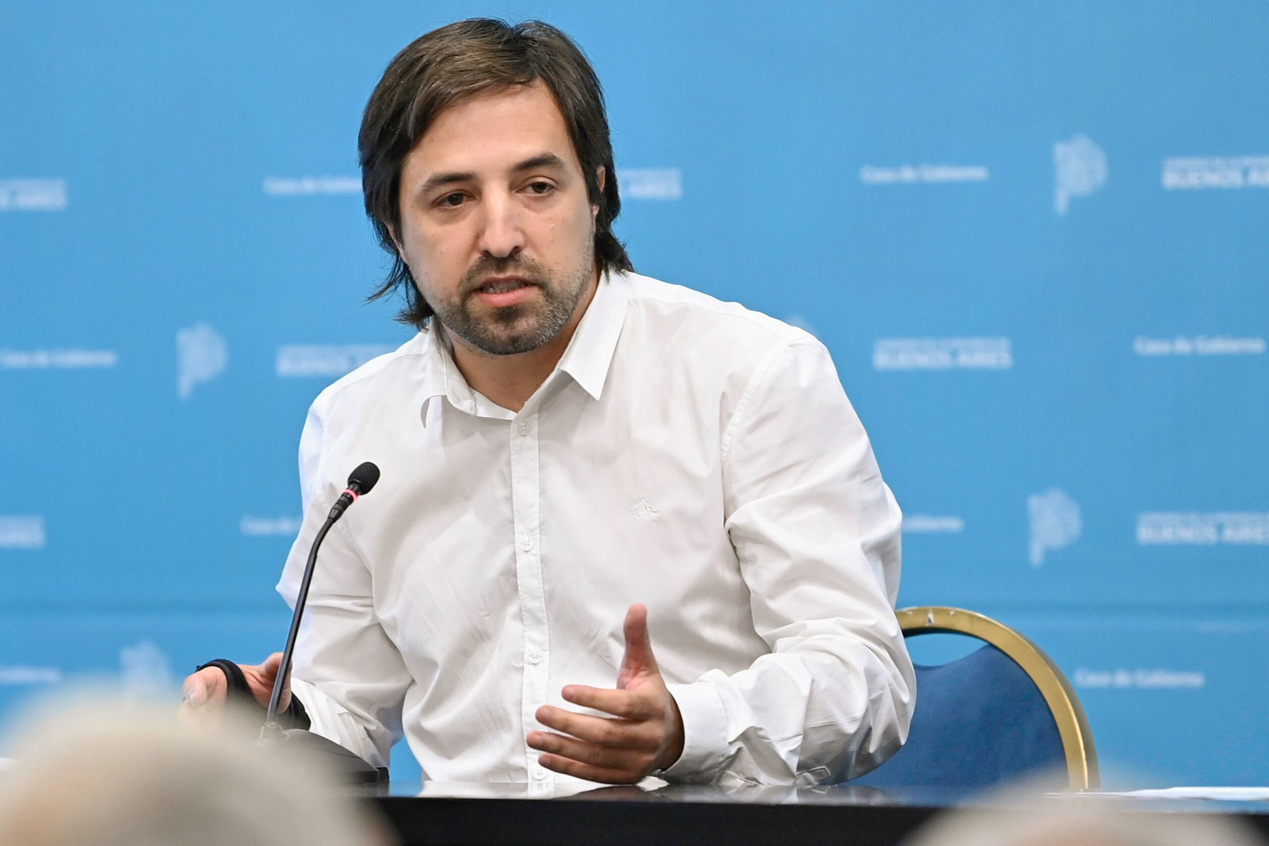 Nicolás Kreplak, ministro de Salud bonaerense.