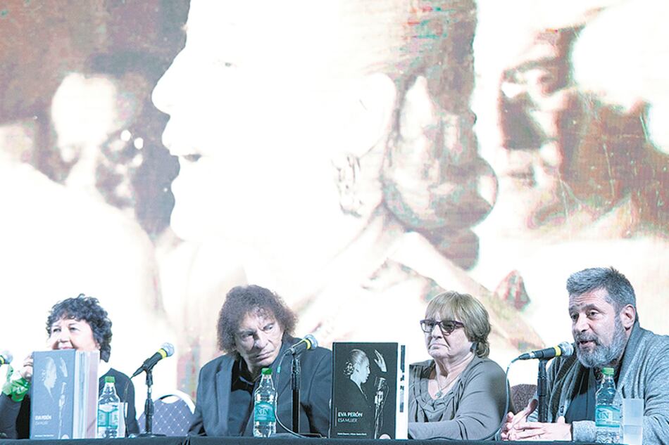 Dora Barrancos, Alejandro Dolina, María Seoane y Víctor Santa María.
